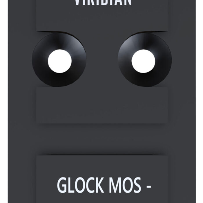 Viridian 9820030 RFX45 Glock MOS Mounting Adapter  Black Anodized