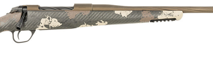 Fierce Firearms FRG7PRC24MM Twisted Rage  Full Size 7mm Rem 3+1 24" Midnight Bronze Cerakote Fluted Threaded Barrel & Receiver, Trophy Camo C3 Carbon Rage w/Pic Rail Carbon Fiber Stock