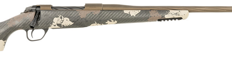 Fierce Firearms FRG7PRC24MM Twisted Rage  Full Size 7mm Rem 3+1 24" Midnight Bronze Cerakote Fluted Threaded Barrel & Receiver, Trophy Camo C3 Carbon Rage w/Pic Rail Carbon Fiber Stock