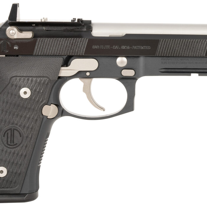 Langdon Tactical Tech LTT92ETJNRR 92 Elite LTT  9mm Luger 18+1 4.70" Stainless Steel Barrel, Black Optic Cut/Serrated Steel Slide, Black Cerakote Frame w/Picatinny Rail, Black VZ G10 Grip