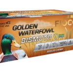 Fiocchi 123GB4 Golden Waterfowl Bismuth 12Gauge 3" 1 3/8oz 4Shot 10 Per Box/10 Case 1 157274
