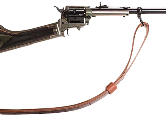 Heritage Mfg BR226CH16HS-LS Rough Rider Rancher 22 LR 6rd 16.12" Black Barrel & Cylinder, Case Hardened Rec, Camo Laminated Stock, Includes Leather Sling
