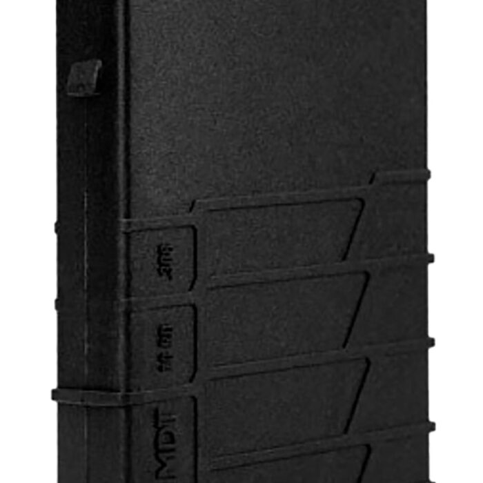Mdt Sporting Goods Inc 104447BLK AICS Magazine  10rd Extended 308/6.5 Creedmoor Short Action, Black Polymer Fits Some Chassis/Bottom Metal (MDT/XLR/KRG/GRS/CDI/Pacific Tool & Gauge)