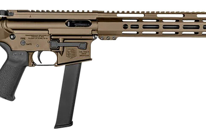 Diamondback DB1418P061 DB15  9mm Luger 32+1 16", FDE Rec/M-Lok Handgaurd, Carbon Lower, Black Magpul CTR Stock/K2 Grip, Flash Hider