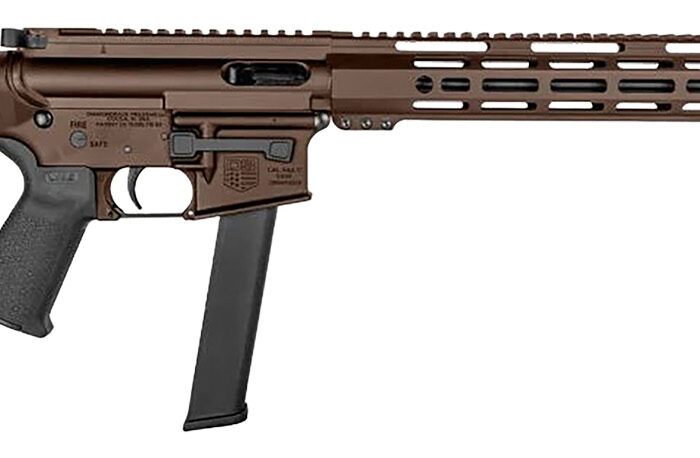 Diamondback DB1418P071 DB15  9mm Luger 32+1 16", Midnight Bronze Rec/M-Lok Handgaurd, Carbon Lower, Black Magpul CTR Stock/K2 Grip, Flash Hider