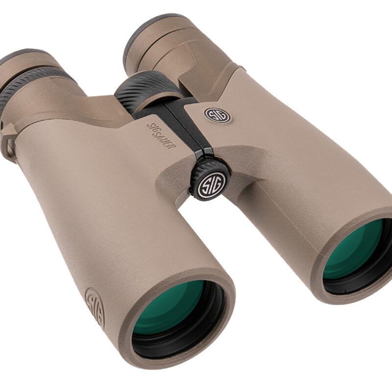 Sig Sauer Electro-Optics SOZ10003 Zulu10 HDX 12x50mm HDX Abbe-Koenig Prism, Coyote Aluminum w/Rubber Armor