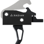 Radian Weapons ACC001 Vertex Single-Stage, Curved Face, 3.50-4 lbs, Black, Fits AR-Platform 2 158397