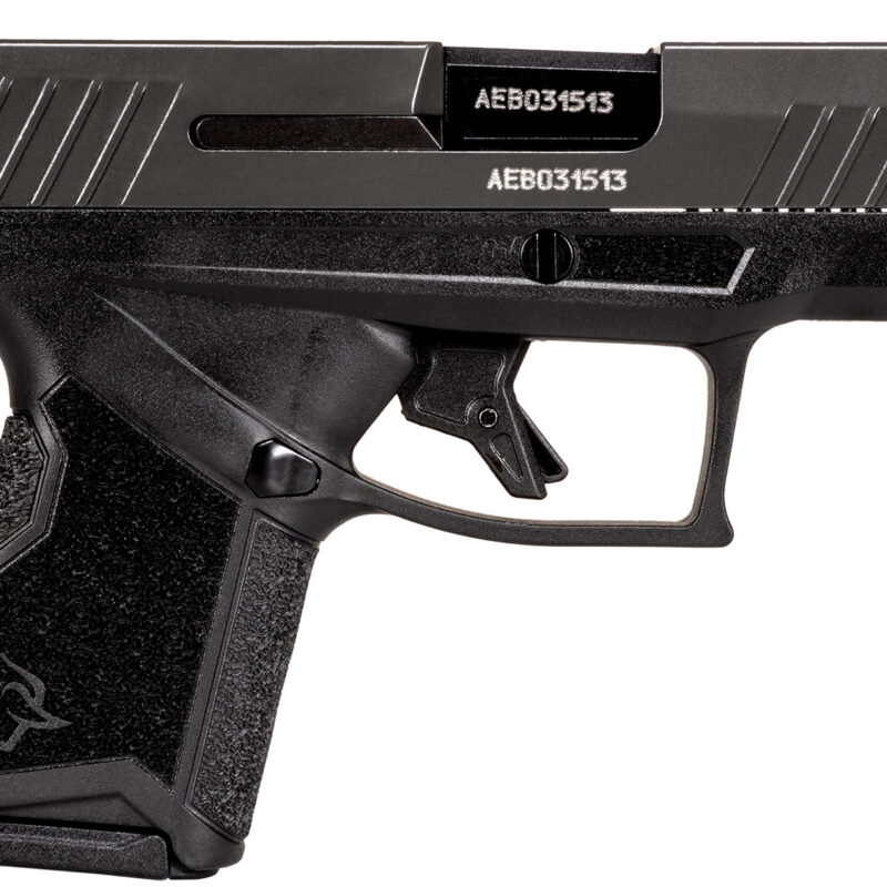 Taurus 1GX4M93GR10 GX4  Micro-Compact 9mm Luger 10+1 3.06" Black Steel Barrel/Gray Serrated Slide/ Gray Stainless Steel Frame/ Black Polymer w/Interchangeable Backstrap Grips Right Hand