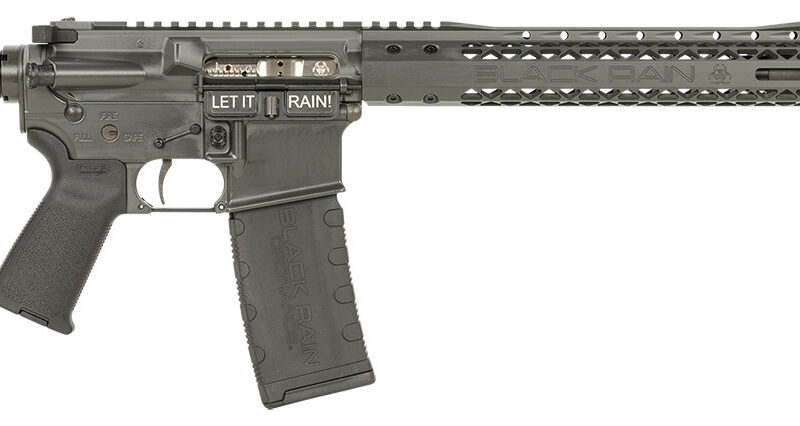 Black Rain Ordnance BROSSPSMK Spec 15+ SSP 5.56x45mm NATO 30+1 16", Smoke, 15" Slim M-LOK, Magpul Grip/Carbine Stock