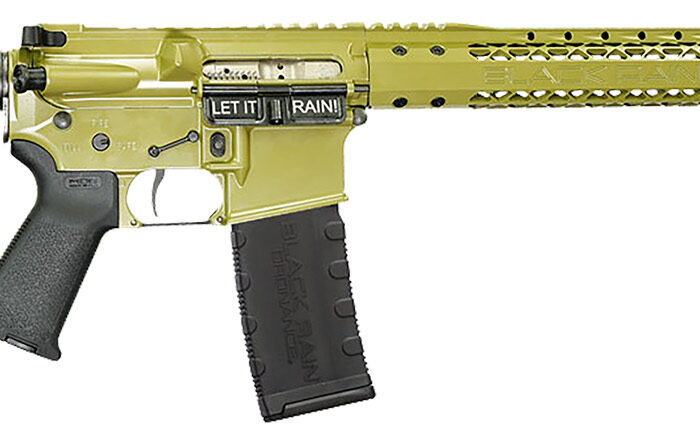 Black Rain Ordnance BROSSPBG Spec 15+ SSP 5.56x45mm NATO 30+1 16", Bazooka Green, 15" Slim M-LOK, Magpul Grip/Carbine Stock