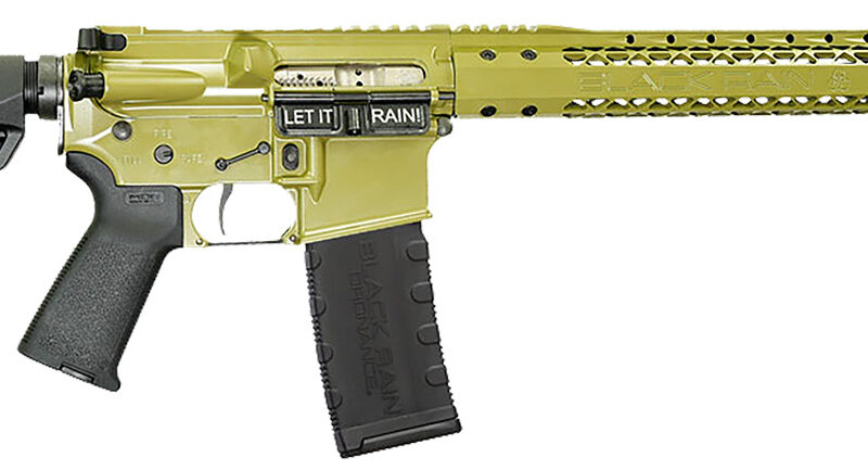 Black Rain Ordnance BROSSPBG Spec 15+ SSP 5.56x45mm NATO 30+1 16", Bazooka Green, 15" Slim M-LOK, Magpul Grip/Carbine Stock
