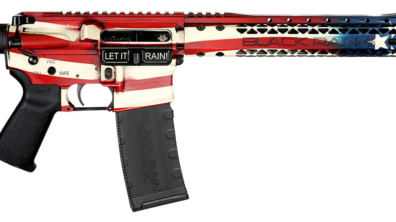 Black Rain Ordnance BROPATAMERICA Spec 15+ Patriot 5.56x45mm NATO 30+1 16", American Flag, 15" Slim M-LOK, Magpul Grip/Carbine Stock