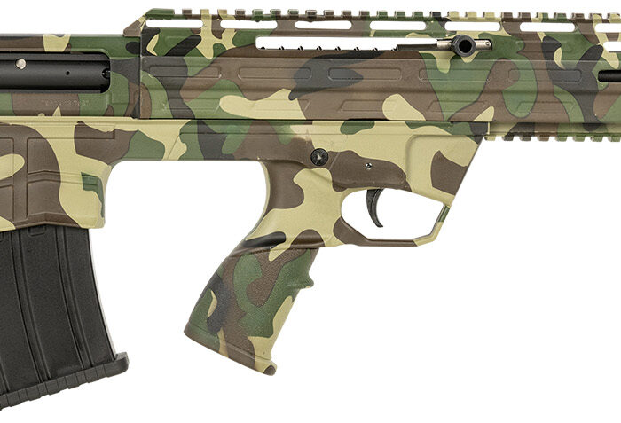 Tokarev USA 21000168 TBP M81 Bullpup 12 Gauge Semi-Auto 3" 5+1 18.50" Black Steel Barrel, M81 Woodland Camo, Picatinny Rail Receiver, M81 Woodland Camo Adjustable Synthetic Stock