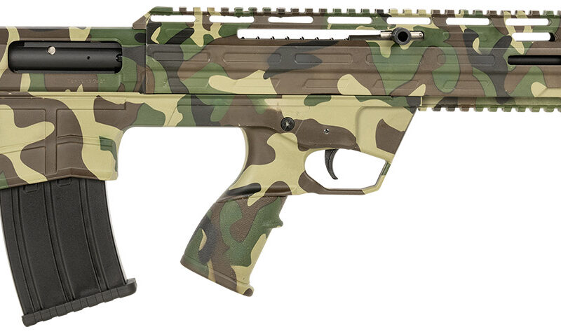 Tokarev USA 21000168 TBP M81 Bullpup 12 Gauge Semi-Auto 3" 5+1 18.50" Black Steel Barrel, M81 Woodland Camo, Picatinny Rail Receiver, M81 Woodland Camo Adjustable Synthetic Stock