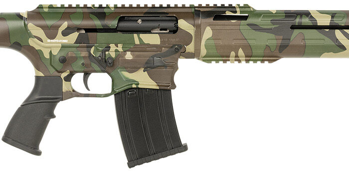 Tokarev USA 21000167 TAR M81 Full Size Frame 12 Gauge Semi-Auto 3" 5+1 18.50" Black Steel Barrel, M81 Woodland Camo Picatinny Rail Receiver, M81 Woodland Camo Adjustable Synthetic Stock