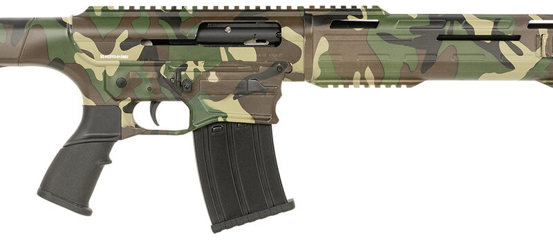 Tokarev USA 21000167 TAR M81 Full Size Frame 12 Gauge Semi-Auto 3" 5+1 18.50" Black Steel Barrel, M81 Woodland Camo Picatinny Rail Receiver, M81 Woodland Camo Adjustable Synthetic Stock