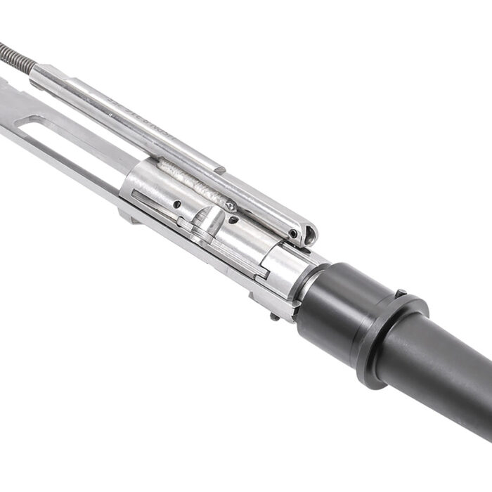 CMMG 22D5B6E Replacement Barrel Kit with Bolt Carrier Group, 22 LR 4.50" Threaded, Black Nitride Chromoly Steel, Fits AR-15/Mk4