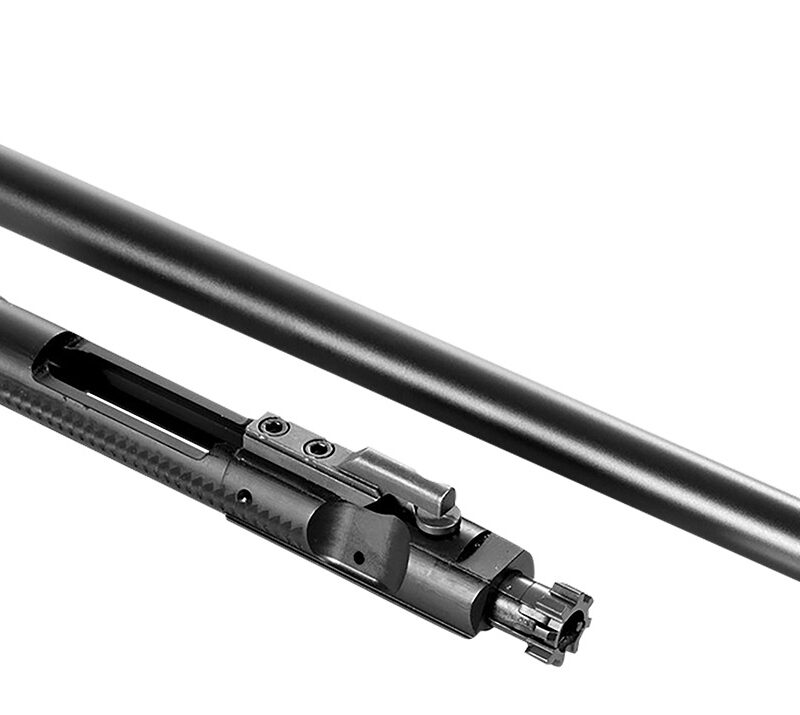 CMMG 99DE642 Replacement Barrel Kit with Bolt Carrier Group, 9mm Luger 16.10" Threaded, Black, Radial Delayed Blowback, Fits AR-Platform