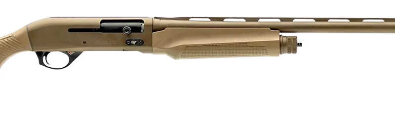 Gforce Arms GFONE1228MF One  Full Size 12 Gauge Semi-Auto 3" 3+1/10+1 28" Flat Dark Earth Vent Rib Barrel, Flat Dark Earth Receiver, Fixed Flat Dark Earth Cerakote Synthetic Stock