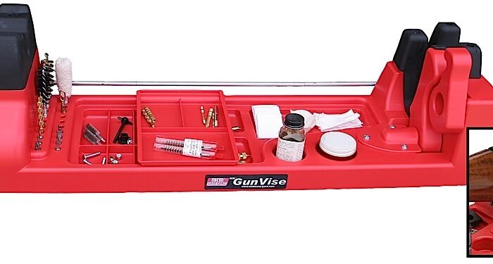 MTM Case-Gard GV30 Gun Vise  Red Plastic Rifle/Shotgun