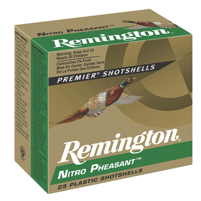 Remington Ammunition 28646 Nitro Pheasant  20Gauge 2.75" 1oz 5Shot 25 Per Box/10 Case