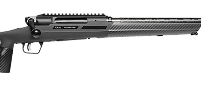 Savage Arms 58103 Impulse KLYM 6.5 Creedmoor 4+1 22" Carbon Fiber Threaded Barrel, Black Aluminum Receiver w/Picatinny Rail, Black Custom by FBT Carbon Fiber Stock, Ambidextrous