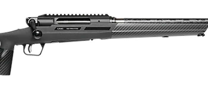 Savage Arms 58104 Impulse KLYM 308 Win 4+1 22" Carbon Fiber Threaded Barrel, Black Aluminum Receiver w/Picatinny Rail, Black Custom by FBT Carbon Fiber Stock, Ambidextrous
