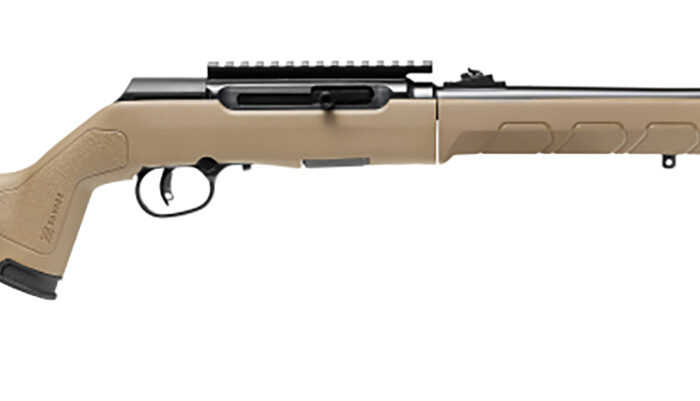 Savage Arms 47262 A22 Takedown Full Size 22 LR 10+1 18" High Luster Button Rifled Barrel, High Luster Drilled & Tapped Carbon Steel Receiver, Flat Dark Earth Takedown Synthetic Stock, Right Hand