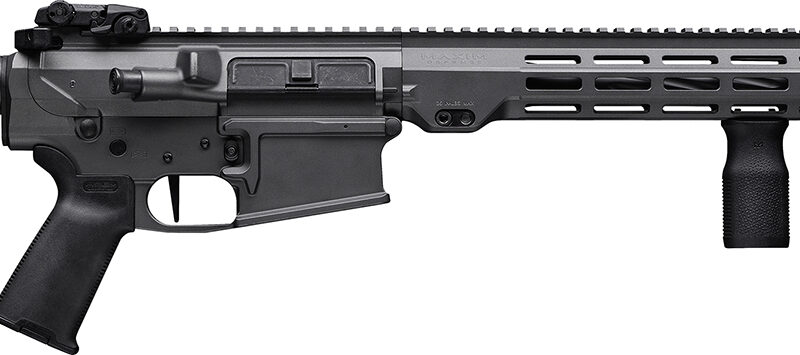 Maxim Defense MXM49682 MD10 L 308 Win 20+1 16" Fluted Barrel, Sniper Gray Cerakote Finish, M-LOK Handguard, Black Magpul Furniture, SL-K Stock, MVG Grip, MBUS Sights, Blackout Defense Flat Trigger