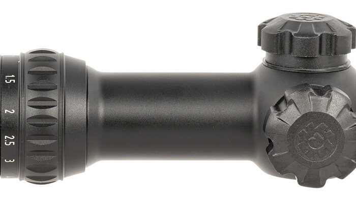 Konus 7182 KonusPro M-30 Matte Black 1-6x24mm Dual Illumination Engraved Circle Dot Reticle