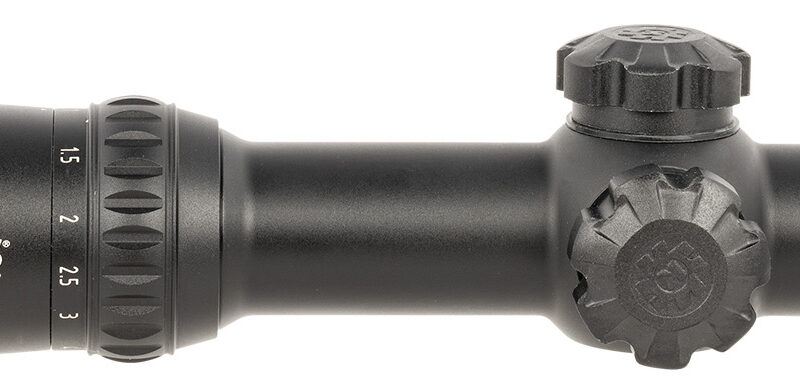 Konus 7182 KonusPro M-30 Matte Black 1-6x24mm Dual Illumination Engraved Circle Dot Reticle