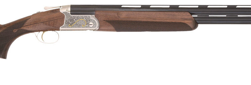 TriStar 33136 Trinity II Over/Under 28 Gauge Break Open 3" 2rd 28" Blued Barrel, Silver Steel Rec, Deluxe Walnut Furniture, Fiber Optic Sight, 5 Chokes