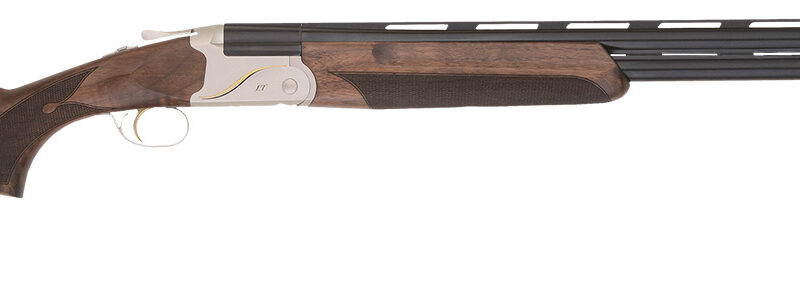 TriStar 33138 Trinity II LT Over/Under 410 Gauge Break Open 3" 2rd 28" Blued Barrel, Silver Steel Rec, Deluxe Walnut Furniture, Fiber Optic Sight, 5 Chokes