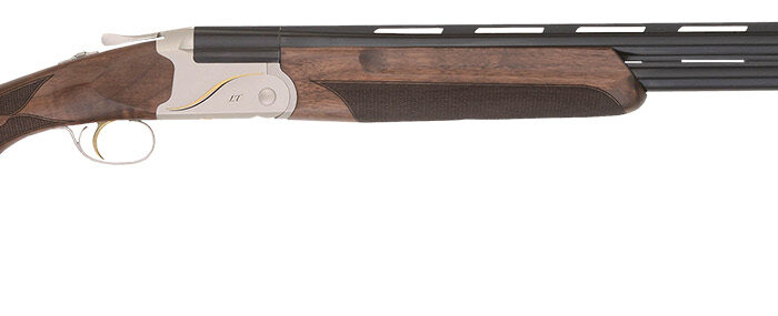 TriStar 33146 Trinity II LT Over/Under 28 Gauge Break Open 2.75" 2rd 28" Blued Barrel, Silver Aluminum Rec, Deluxe Walnut Furniture, Fiber Optic Sight, 5 Chokes
