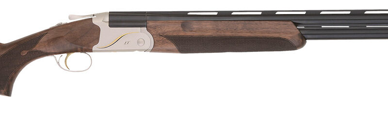 TriStar 33146 Trinity II LT Over/Under 28 Gauge Break Open 2.75" 2rd 28" Blued Barrel, Silver Aluminum Rec, Deluxe Walnut Furniture, Fiber Optic Sight, 5 Chokes