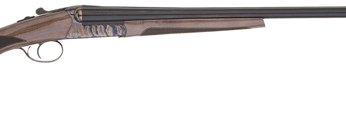 TriStar 38002 Phoenix  12 Gauge Break Open 3" 2rd 28" Blued Side By Side Barrel, Color Case Hardened Steel Receiver, Fixed Gloss Walnut Stock, Ambidextrous