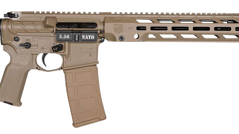 Diamondback DB1784K061 DB15  5.56x45mm NATO 30+1 16", FDE, 15" M-Lok Anti-Rotation Handguard, Magpul CTR Stock & K2 Grip, Obsidian Muzzle Brake, Ambi Safety