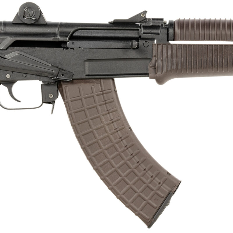 Arsenal SAM7K56P SAM7K-56P  Sports South Exclusive 7.62x39mm 30rd, 8.50" Black Chrome Lined Steel Barrel, Black Milled Receiver, Plum Furniture, Picatinny Rail, Hard Case, QD Swivel Sling