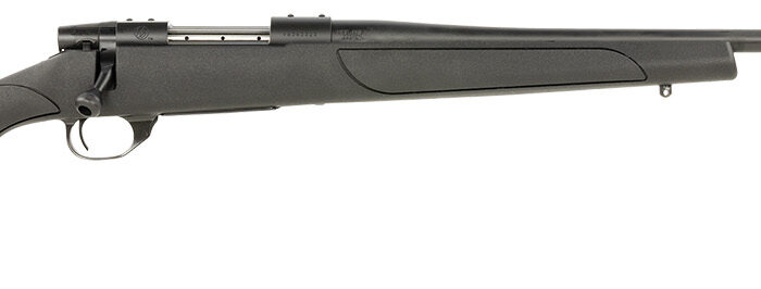 Weatherby VTX223RR4T Vanguard Obsidian Full Size 223 Rem 5+1 24"  Blued #2 Contour Threaded Barrel, Blued Drilled & Tapped Steel Receiver, Black Monte Carlo Synthetic Stock