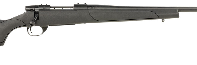 Weatherby VTX223RR4T Vanguard Obsidian Full Size 223 Rem 5+1 24"  Blued #2 Contour Threaded Barrel, Blued Drilled & Tapped Steel Receiver, Black Monte Carlo Synthetic Stock