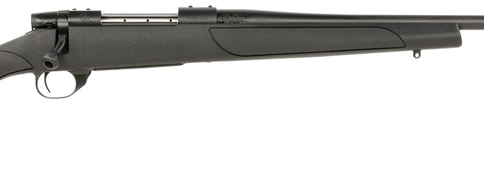 Weatherby VTX257WR4T Vanguard Obsidian 257 Wthby Mag 3+1 24" Blued #2 Contour Threaded Barrel, Blued Drilled & Tapped Steel Receiver, Black Monte Carlo Synthetic Stock