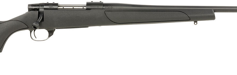 Weatherby VTX308NR2T Vanguard Obsidian Full Size 308 Win 5+1 22"  Blued #2 Contour Threaded Barrel, Blued Drilled & Tapped Steel Receiver, Black Monte Carlo Synthetic Stock