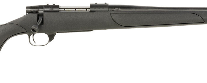 Weatherby VTX350NR0O Vanguard Obsidian Full Size 350 Legend 5+1 20" Blued #2 Contour Barrel, Blued Drilled & Tapped Steel Receiver, Black Monte Carlo Synthetic Stock