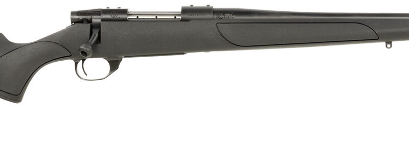Weatherby VTX350NR0O Vanguard Obsidian Full Size 350 Legend 5+1 20" Blued #2 Contour Barrel, Blued Drilled & Tapped Steel Receiver, Black Monte Carlo Synthetic Stock