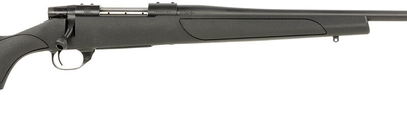 Weatherby VTX65CMR2T Vanguard Obsidian Full Size 6.5 Creedmoor 4+1 22"  Blued #2 Contour Threaded Barrel, Blued Drilled & Tapped Steel Receiver, Black Monte Carlo Synthetic Stock