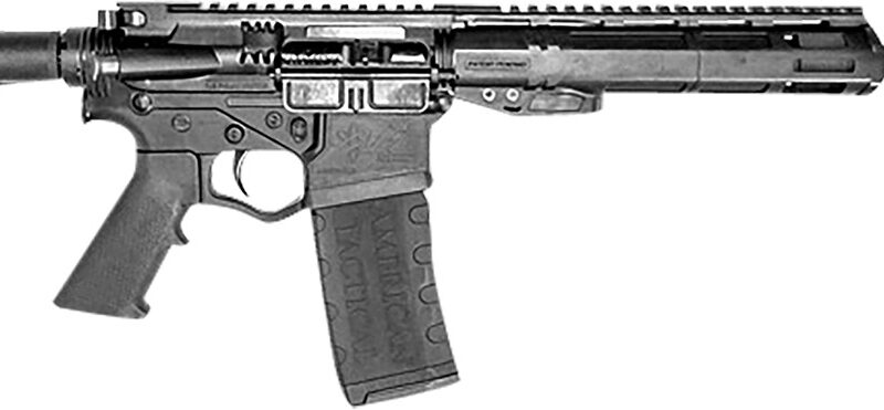 ATI ATIGAX5569MLPMG Alpha-15 Maxx 5.56x45mm NATO 30+1 16" Hanson Profile Barrel, Black, Metal/Polymer Rec, 9" Polymer M-LOK Handguard, OEM MM4 Stock, A2 Grip