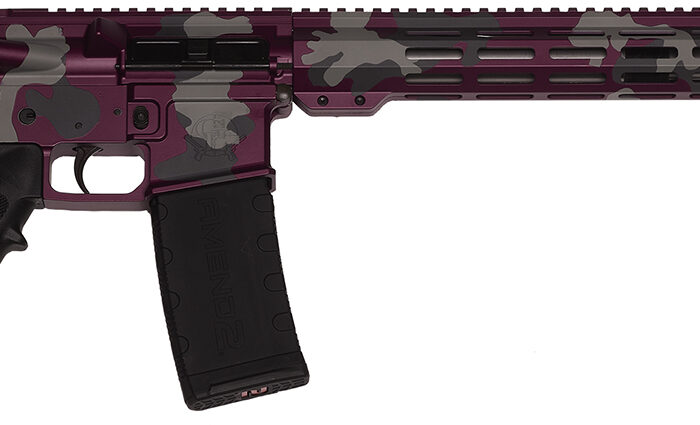 Great Lakes Firearms GL15223SSMMAN AR-15 Mission 223 Wylde 30+1 16", Manhattan Camo Rec/15" M-Lok Handguard, Black Carbine Stock & A2 Grip, Muzzle Brake