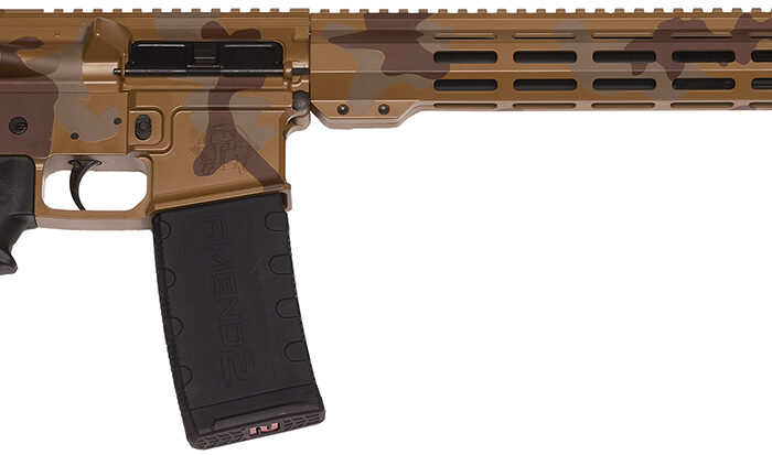 Great Lakes Firearms GL15223MSAH AR-15 Mission 223 Wylde 30+1 16", Sahara Camo Rec/15" M-Lok Handguard, Black Carbine Stock & A2 Grip, Muzzle Brake