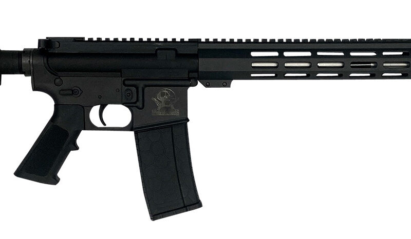 Great Lakes Firearms GL15223SSLBLK AR-15  223 Wylde 30+1 16", Black, 15" M-Lok Handguard, Carbine Stock, A2 Grip, Muzzle Brake Left Hand