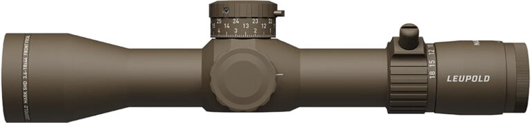 Leupold 185067 Mark 5HD  Flat Dark Earth 3.6-18x44mm, 35mm Tube, FFP Tremor 3 Reticle